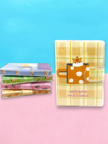 Happy & Fun Sincap A7 Not Defteri , Çıt Çıtlı Cep Defteri - Turuncu ürün görseli 1