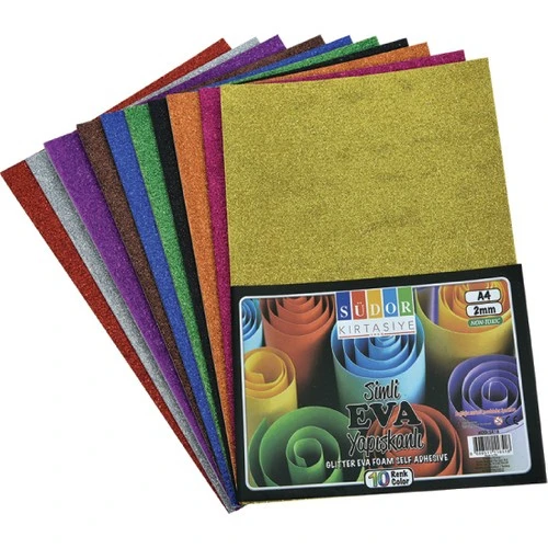 Südor Eva 20X30 Cm 2 Mm 10 Renk Simli Yapışkanlı ürün görseli 1