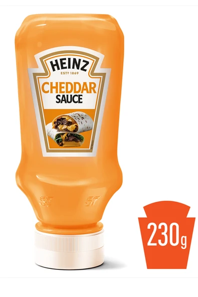 Heinz Cheddar Sos 230 gr x 3 Adet - Resim 3