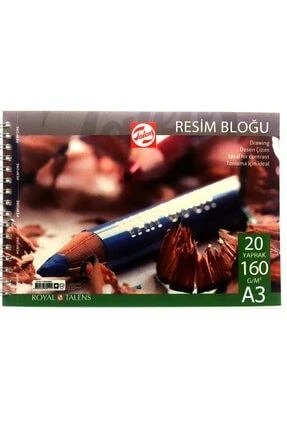 talens resim bloğu 160 gr A3 20 yaprak ürün görseli 1