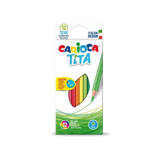 CARİOCA TİTA KURU BOYA KALEMİ 12Lİ ürün görseli 1
