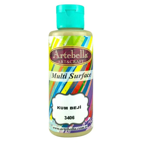 3406130 Artebella Multi Surface Boya 130cc kum Beji ürün görseli 1