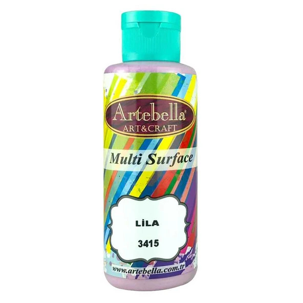 3415130 Artebella Multı Surface Boya 130cc Lila ürün görseli 1