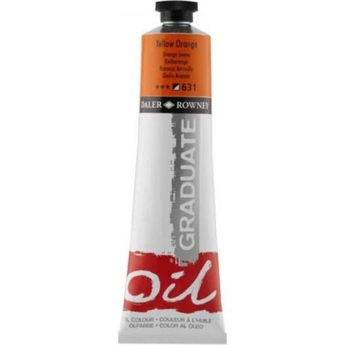 Daler Rowney Yağlı Boya Graduate 38 ML-631 Yellow Orange ürün görseli 1