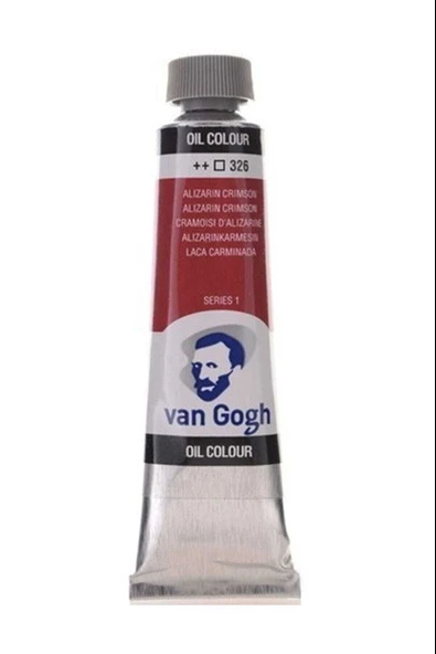 Talens Van Gogh Yağlı Boya 40 ml. 326 Alizarin Crimson ürün görseli 1