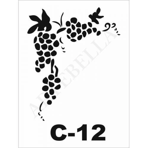 C-12 Artebella Stencil 15x20 Cm ürün görseli 1