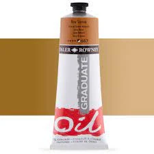 Daler Rowney Graduate Yağlı Boya 38ml 667 Raw Sienna ürün görseli 1