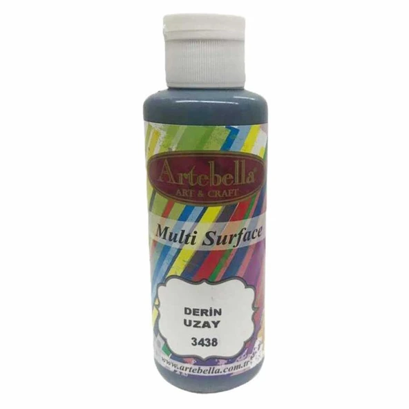 3438130 Artebella Multı Surface Boya 130cc Derin Uzay ürün görseli 1