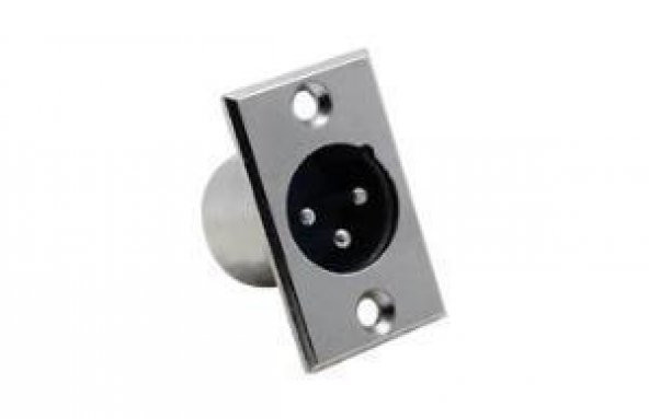 3 Pin xlr erkek şase ürün görseli 1