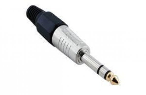 6.3 mm stereo erkek jack Kaliteli ürün görseli 1