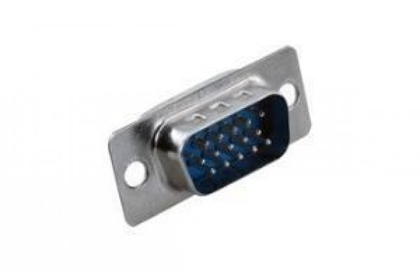 15 Pin Erkek D-Sub Konnektör (Vga Erkek Konnektör) ürün görseli 1