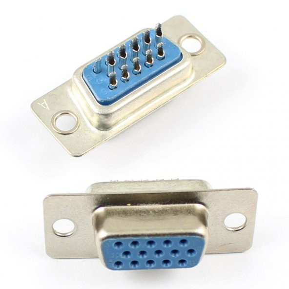 15 Pin Dişi D-Sub Konnektör (Vga Dişi Konnektör) ürün görseli 1