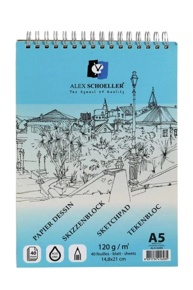 ALX.A5 120 GR 40.LI ESKİZ SPR. BLOK ALX0285 ürün görseli 1