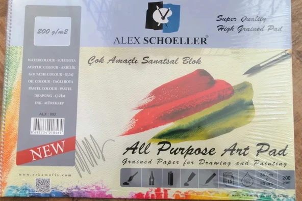 ALX.35X50 200g 15Lİ ÇOK.AMÇ. SP.RSM.DFT.ALX-892/45 ürün görseli 1