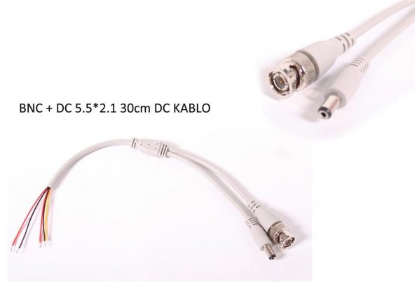 Bnc+Dc Kamera Kablo ürün görseli 1