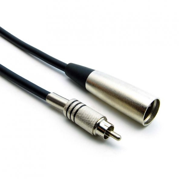 6.3 mm to rca kablo 3 mt ürün görseli 1