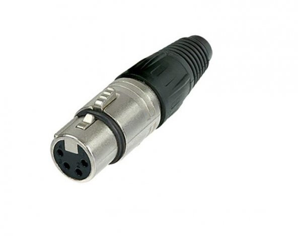 4 pin xlr dişi Konnektör ürün görseli 1