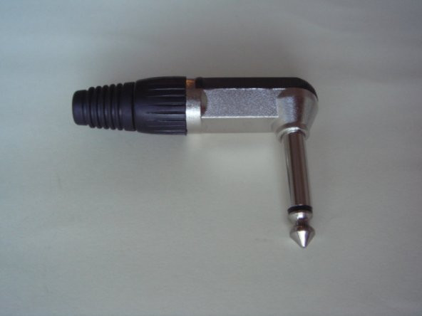 6.3 mm Mono Jack 90 Derece ürün görseli 1