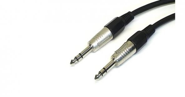 6.3 mm Erkek-Erkek Stereo Trs Kablo 3 Metre ürün görseli 1