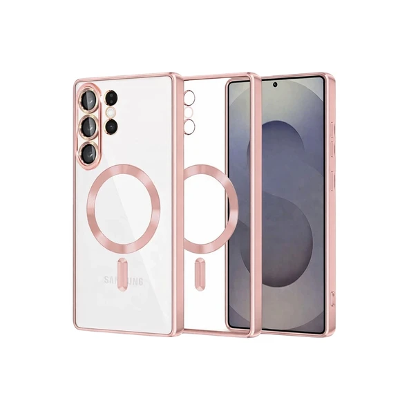 Samsung Galaxy S26 Ultra Kross Magneticsafe Kapak - Rose ürün görseli 1