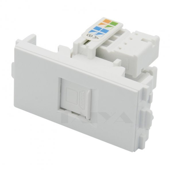 Cat6 Rj45 Priz Modülü 22.5x45 ürün görseli 1