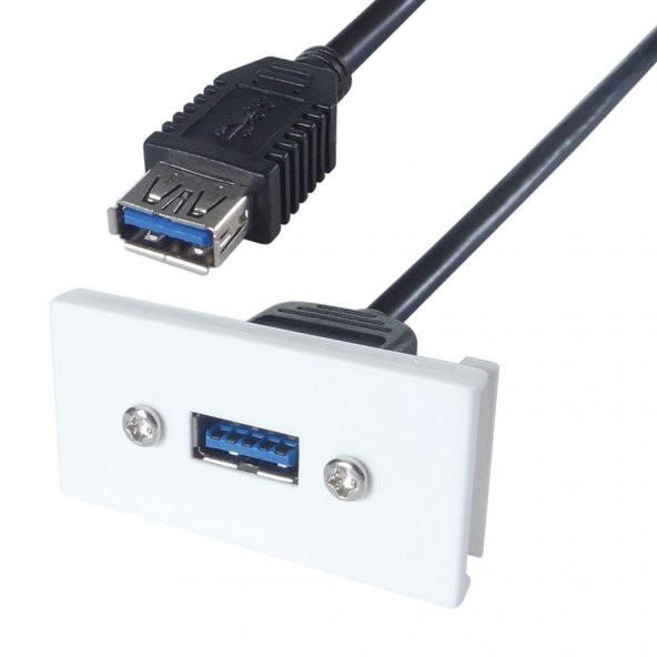 Usb Priz Modülü Kablolu 2.0 1.8 metre ürün görseli 1