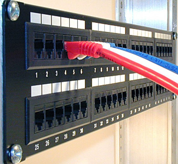 48 PORT  PATCH PANEL - Resim 2
