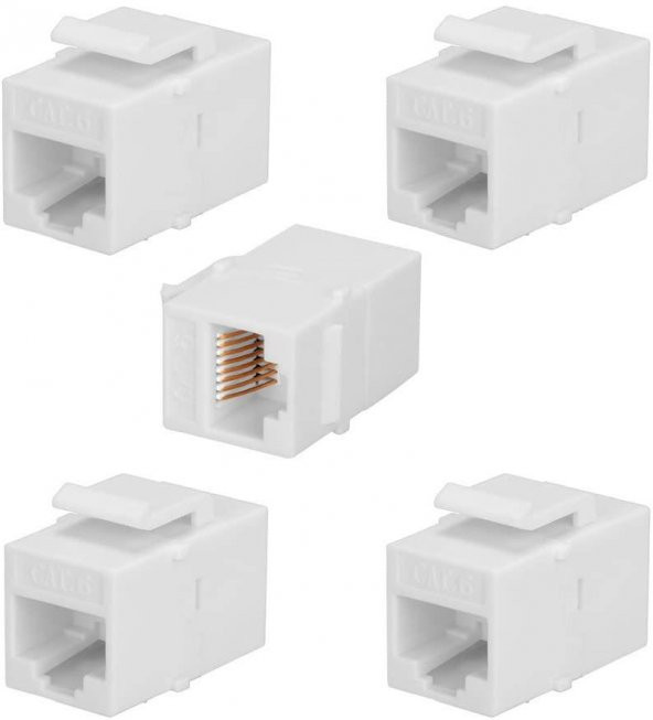 Cat6 Modüler Keystone Jack Dişi-Dişi ürün görseli 1