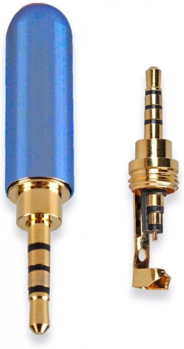 2.5 mm Stereo Metal Jack 4 Boğumlu ürün görseli 1
