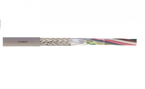 16X0.22 MM BLENDAJLI DATA KABLO LiY(St)CY ürün görseli 1
