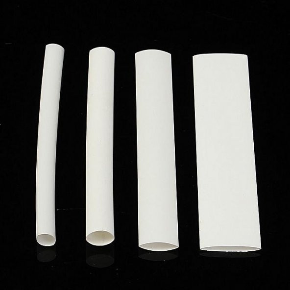 9.5 mm Daralan Makaron Beyaz 1 metre ürün görseli 1