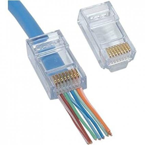 EZ Rj45 Jack 100 adet ürün görseli 1