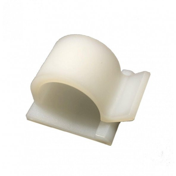 Yapışkanlı Kablo Klipsi 13x16mm 20 adet ürün görseli 1