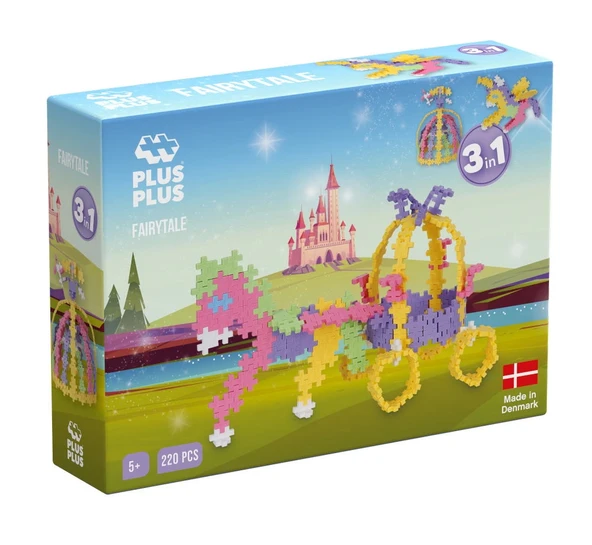 PLUS-PLUS FAIRYTALE 3 IN 1 / 220 PCS ürün görseli 1