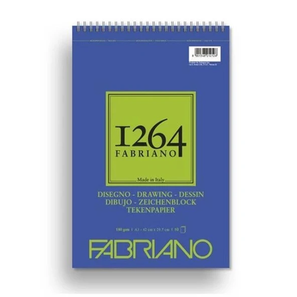 Fabriano Çizim Defteri Spiralli A3 180 g 50 Yaprak ürün görseli 1