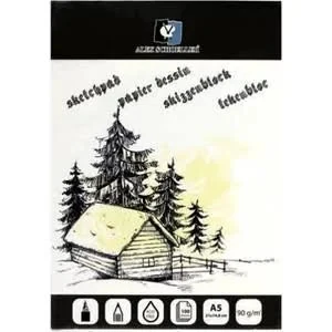 Alex Schoeller Sketch Book 20X20 Cm 160 Gr Dik Beyaz ürün görseli 1