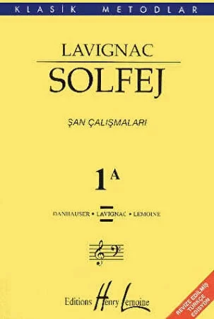 Lavignac Solfej 1A - Şan Çalışmaları ürün görseli 1