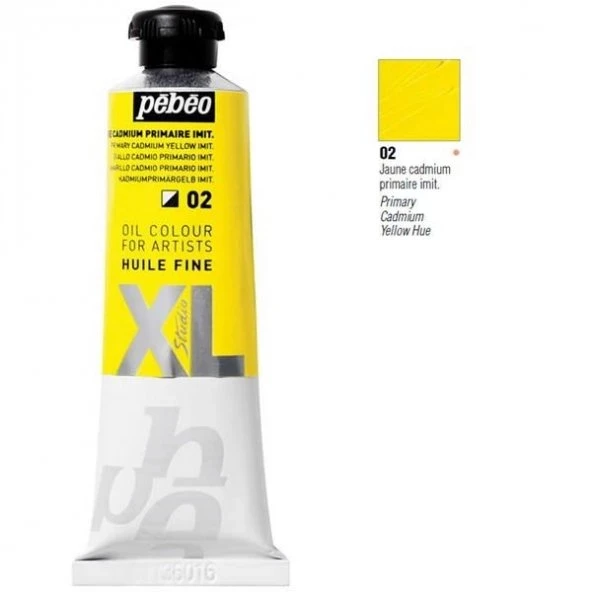 Pebeo Huile Fine Xl Yağlı Boya 37ml 02 Primary Cadmium Yellow Hue ürün görseli 1