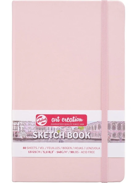 Talens Taç Sketch book Pembe Sketch book 13 x 21 140 gr ürün görseli 1