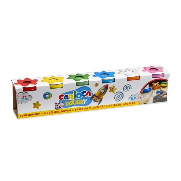 CARİOCA OYUN HAMURU 6X110 GR ürün görseli 1