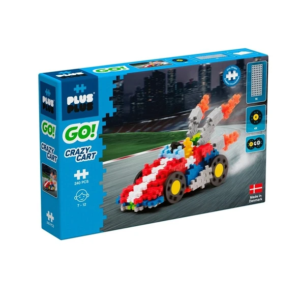 PLUS-PLUS GO CRAZY CART / 240 PCS - Resim 2