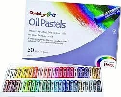 Pentel Oil Pastels Yağlı Pastel 50 Li Renk ürün görseli 1