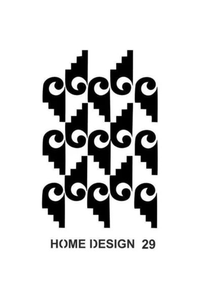 Hds25 Home Desingn Stencil 35x50 Cm ürün görseli 1
