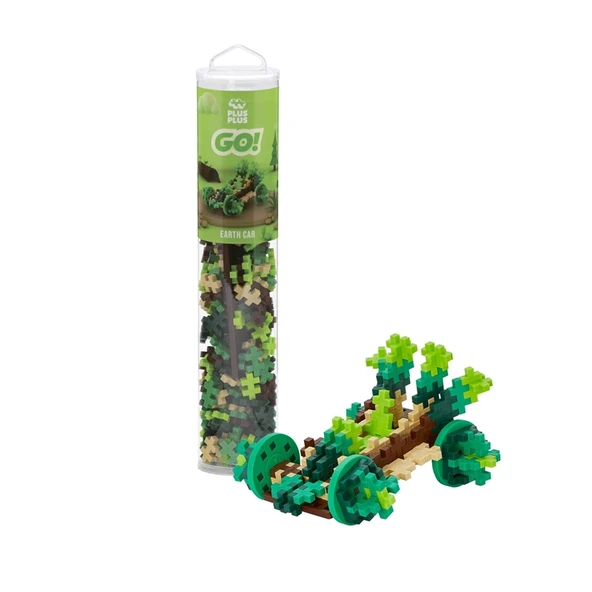 PLUS-PLUS COLOR CARS EARTH / 200 PCS TUBE ürün görseli 1