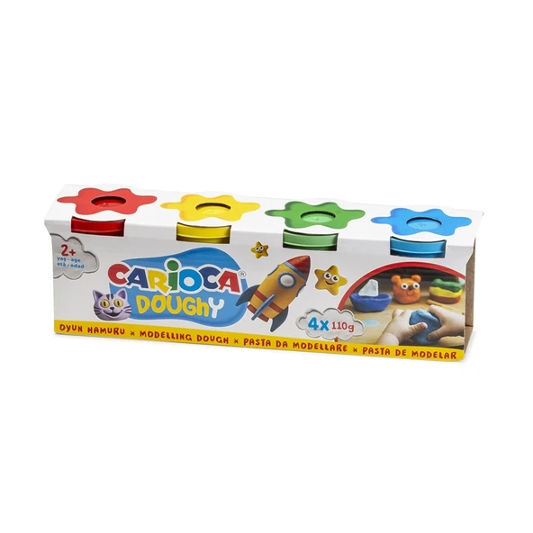 CARİOCA OYUN HAMURU 4X110 GR ürün görseli 1