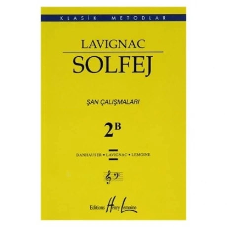 LAVIGNAC SOLFEJ 2B ürün görseli 1