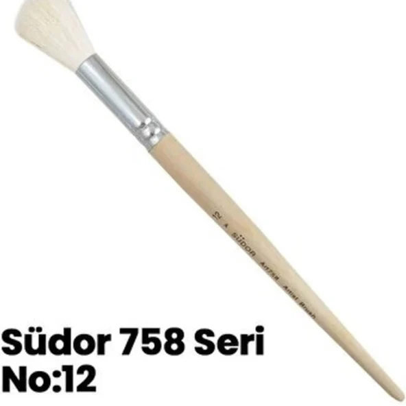 Südor 758 Seri Ponpon Fırça No 12 ürün görseli 1