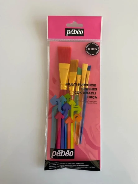 Pebeo Kids Fırça Seti 5'li ürün görseli 1