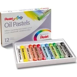 Pentel Oil Pastels Yağlı Pastel 25 Li Renk ürün görseli 1