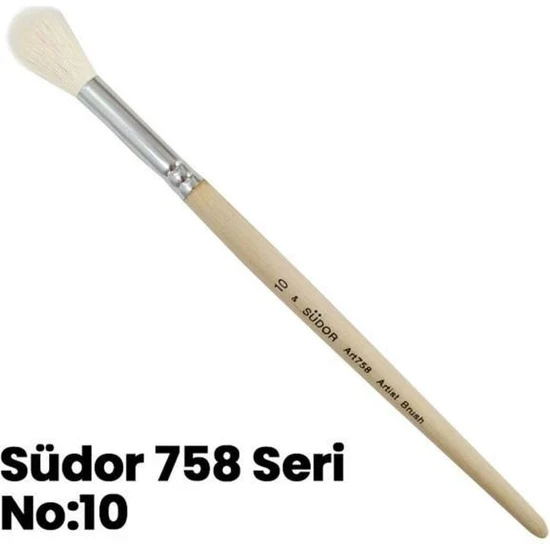 Südor 758 Seri Ponpon Fırça No 10 ürün görseli 1